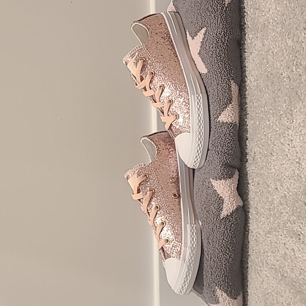 Converse All Star - Glitter Rose Gold Pink